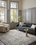 Loloi Magnolia Home by Joanna Gaines Gigi Collection GIG-02 Ivory/Blue 2'-7" x 10'-0" Runner Rug