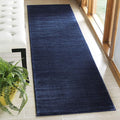 SAFAVIEH Vision Collection Runner Rug - 2'2" x 22', Navy, Modern Ombre Design, Non-Shedding & Easy to Clean, Ideal for Foyer, Hallway, Bedroom (VSN606N)