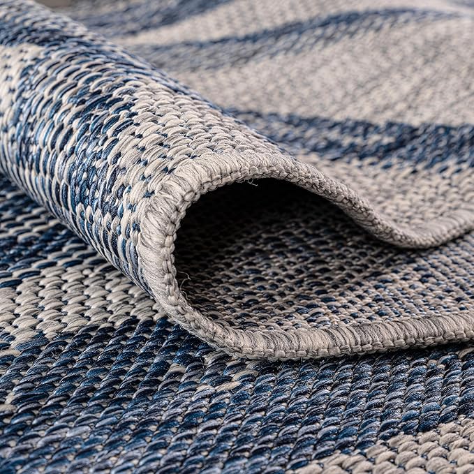 Keen Home Design Terrace Outdoor Throw Rug - 3x5 Washable Indoor/Outdoor Rug for Patio, Kitchen, Balcony, Beach, Garden, Deck and Porch, Size: 3'x5'