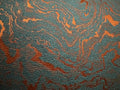 OctoRose 3 Side Zipper Upholstery Thick Jacquard-Blue Rust Mixeed, Twin SizeFuton Cover Sofa DayBed Mattress Slipcover (Jacquard-Blue, Twin Size)