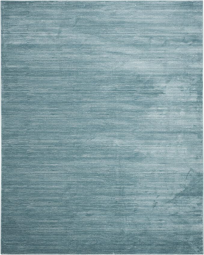 SAFAVIEH Area Rug 11x15 - Vision Collection - Large - Aqua, Modern Ombre Design, Non-Shedding & Easy to Clean, Ideal for Living Room, Bedroom, Dining Space (VSN606B)