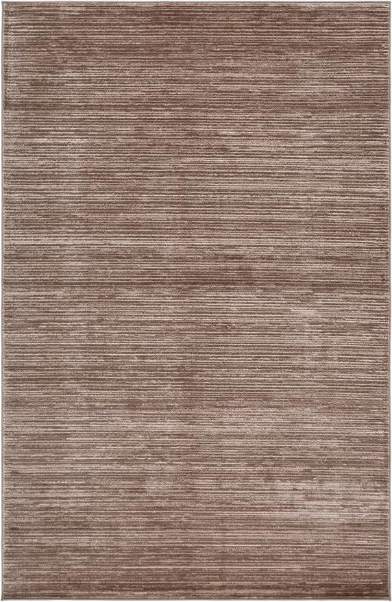 SAFAVIEH Area Rug 3x5 - Vision Collection - Light Brown, Modern Ombre Design, Non-Shedding & Easy to Clean, Ideal for Foyer, Entryway, Bedroom, Accent Space (VSN606C)
