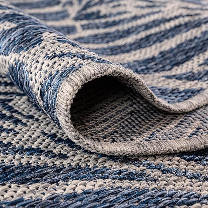 Keen Home Design Terrace Outdoor Throw Rug - 3x5 Washable Indoor/Outdoor Rug for Patio, Kitchen, Balcony, Beach, Garden, Deck and Porch, Size: 3'x5'