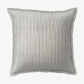 SanVia Oat Haven Premium Cotton Throw Pillow Covers, 20 x 20 Inches, Luxurious Handwoven Reversible Couch Pillow Covers with Hidden Zipper, Elegant Home Décor, Insert Not Included