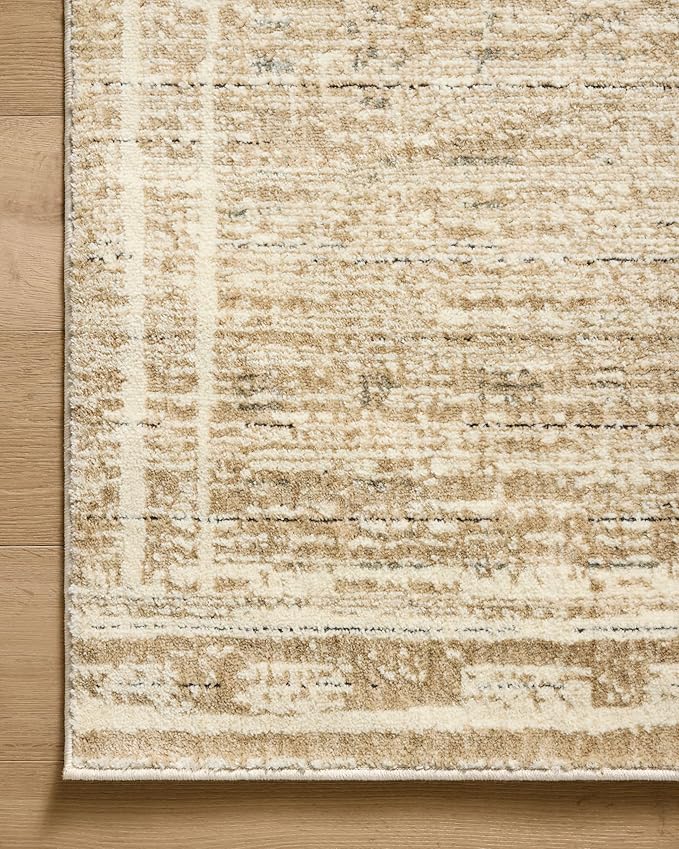 Loloi Jeremiah Brent Bleecker Collection BLE-07 Khaki/Natural 2'-7" x 10'-0" Runner Rug
