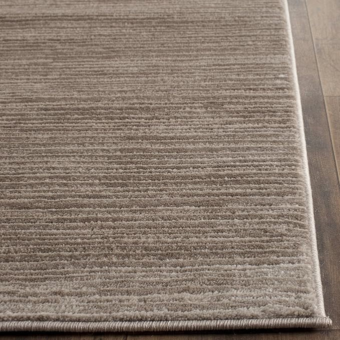 SAFAVIEH Vision Collection Accent Rug - 2' x 3', Light Brown, Modern Ombre Design, Non-Shedding & Easy to Clean, Ideal for Entryway, Foyer, Bedroom (VSN606C)