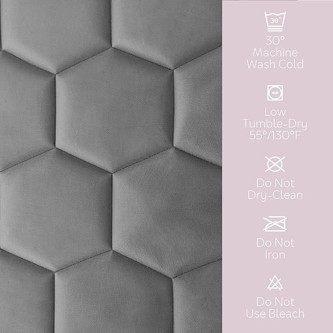 Hearth & Harbor Twin XL Size Quilted Fitted Mattress Pad Cover, 100% Waterproof Mattress Protectors, College Dorm Room Essentials, Deep Pocket Fitted Mattress Cover 8" - 21", Gray