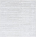 SAFAVIEH Vision Collection Area Rug - 5' Square, Ivory & Grey, Modern Ombre Design, Non-Shedding & Easy to Clean, Ideal for Living Room, Bedroom, Dining Space (VSN606K)