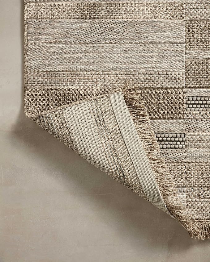 Loloi Dawn Collection Indoor/Outdoor DAW-03 Brown 5'-1" x 7'-7" Area Rug