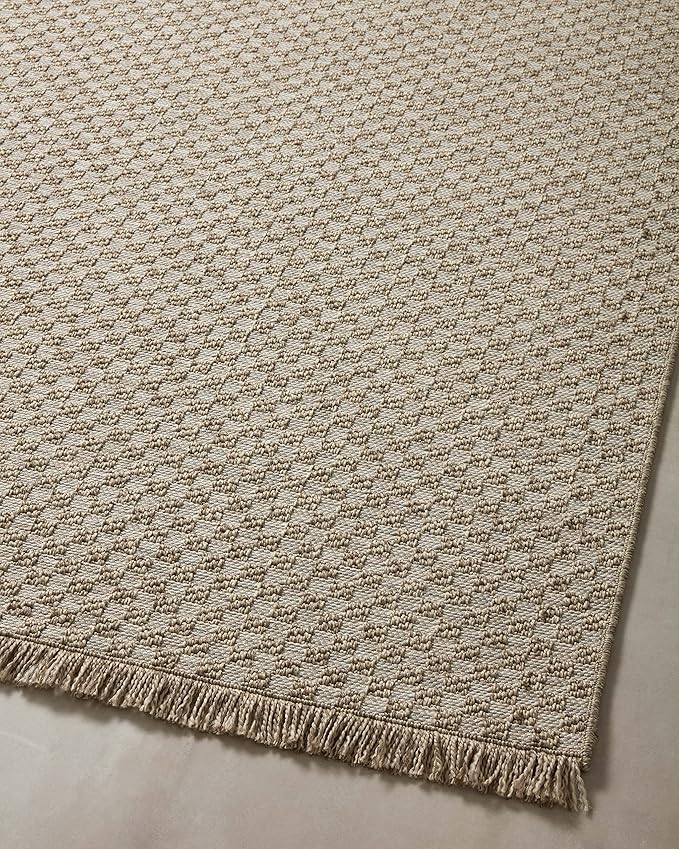 Loloi Dawn Collection Indoor/Outdoor DAW-02 Tan 2'-3" x 7'-7" Runner Rug