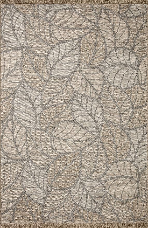 Loloi Dawn Collection Indoor/Outdoor DAW-05 Taupe 2'-3" x 10'-0" Runner Rug