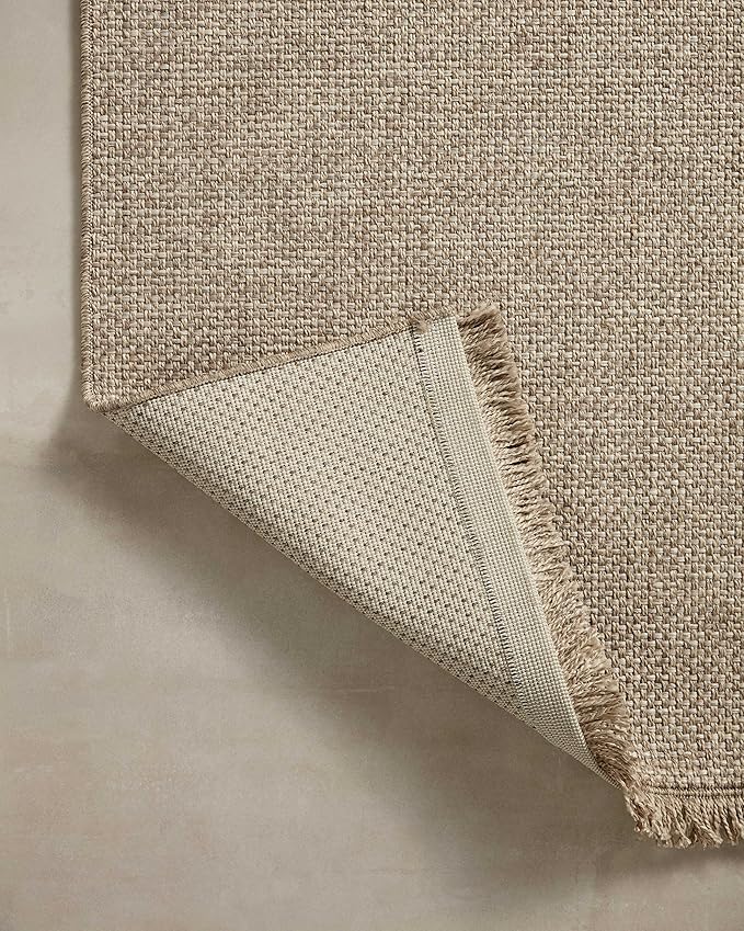 Loloi Dawn Collection Indoor/Outdoor DAW-04 Coffee 5'-1" x 7'-7" Area Rug