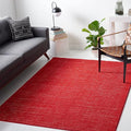 SAFAVIEH Area Rug 4x6 - Vision Collection - Red, Modern Ombre Design, Non-Shedding & Easy to Clean, Ideal for Living Room, Bedroom, Dining Space (VSN606Q)