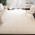 SAFAVIEH Adirondack Collection Area Rug - 10' Square, Champagne & Cream, Modern Ombre Design, Non Shedding & Easy to Clean, Ideal for Living Room, Bedroom, Office, Dining Space (ADR113W)