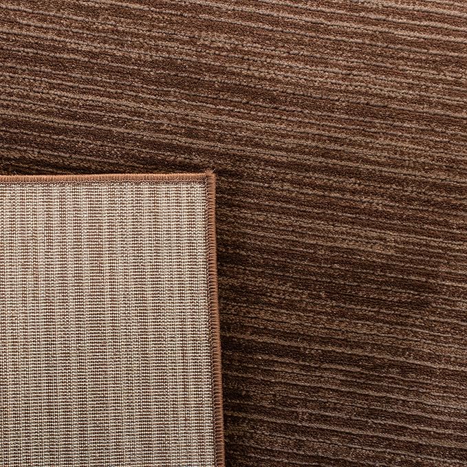 SAFAVIEH Area Rug 10x14 - Vision Collection - Large - Brown, Modern Ombre Design, Non-Shedding & Easy to Clean, Ideal for Living Room, Bedroom, Dining Space (VSN606E)