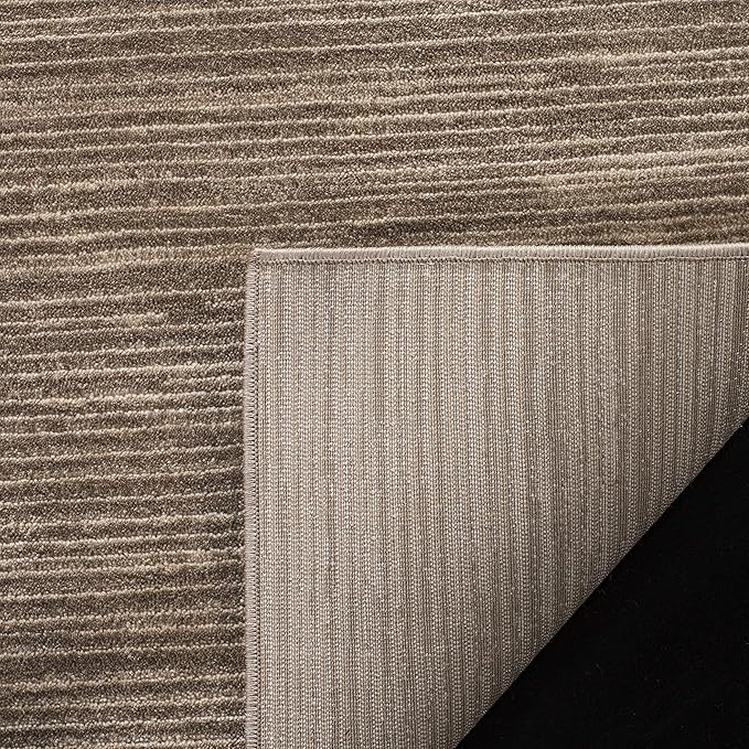 SAFAVIEH Area Rug 8x10 - Vision Collection - Large - Light Brown, Modern Ombre Design, Non-Shedding & Easy to Clean, Ideal for Living Room, Bedroom, Dining Space (VSN606C)