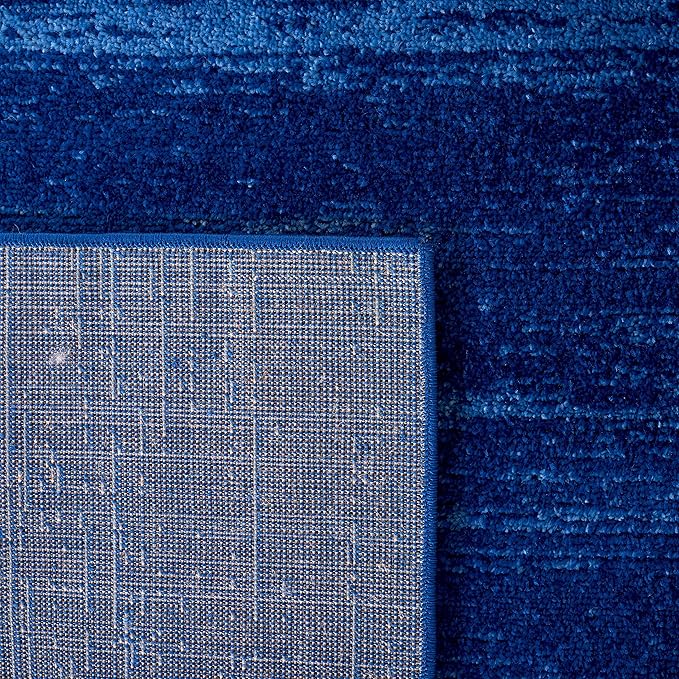 SAFAVIEH Adirondack Collection Area Rug - 12' Square, Light Blue & Dark Blue, Modern Ombre Design, Non Shedding & Easy to Clean, Ideal for Living Room, Bedroom, Office, Dining Space (ADR113F)
