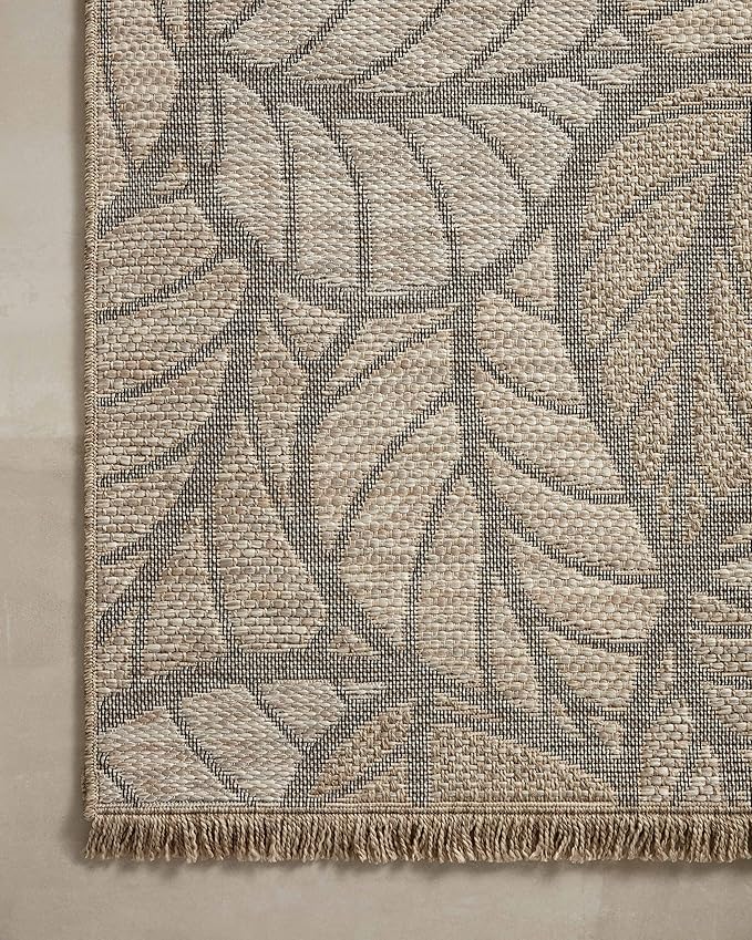 Loloi Dawn Collection Indoor/Outdoor DAW-05 Taupe 8'-10" x 12'-2" Area Rug