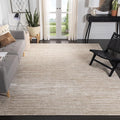 SAFAVIEH Area Rug 12x18 - Vision Collection - Large - Cream, Modern Ombre Design, Non-Shedding & Easy to Clean, Ideal for Living Room, Bedroom, Dining Space (VSN606F)