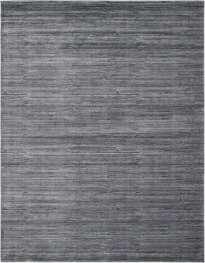 SAFAVIEH Area Rug 8x10 - Vision Collection - Large - Grey, Modern Ombre Design, Non-Shedding & Easy to Clean, Ideal for Living Room, Bedroom, Dining Space (VSN606D)