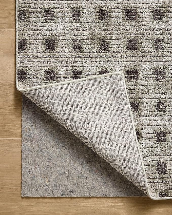 Loloi Jeremiah Brent Bleecker Collection BLE-06 Silver/Charcoal 2'-7" x 10'-0" Runner Rug
