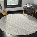 SAFAVIEH Adirondack Collection Area Rug - 6' x 8' Oval, Light Grey & Grey, Modern Ombre Design, Non Shedding & Easy to Clean, Ideal for Living Room, Bedroom, Office, Dining Space (ADR113C)