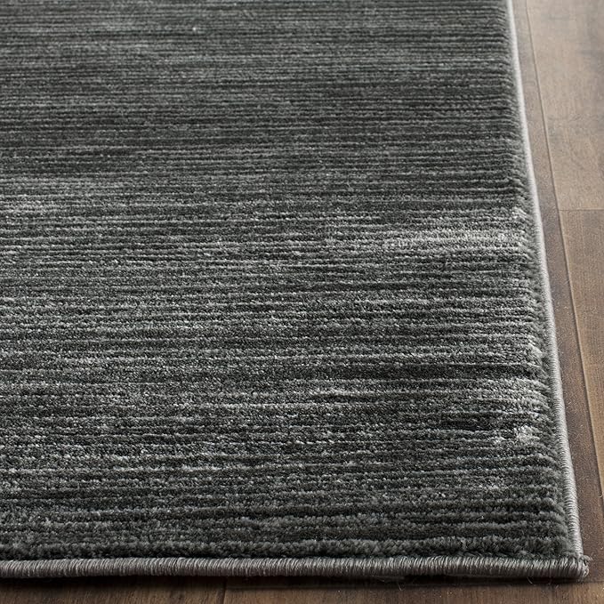 SAFAVIEH Area Rug 4x6 - Vision Collection - Grey, Modern Ombre Design, Non-Shedding & Easy to Clean, Ideal for Living Room, Bedroom, Dining Space (VSN606D)