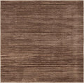 SAFAVIEH Vision Collection Area Rug - 3' Square, Brown, Modern Ombre Design, Non-Shedding & Easy to Clean, Ideal for Foyer, Entryway, Bedroom, Accent Space (VSN606E)