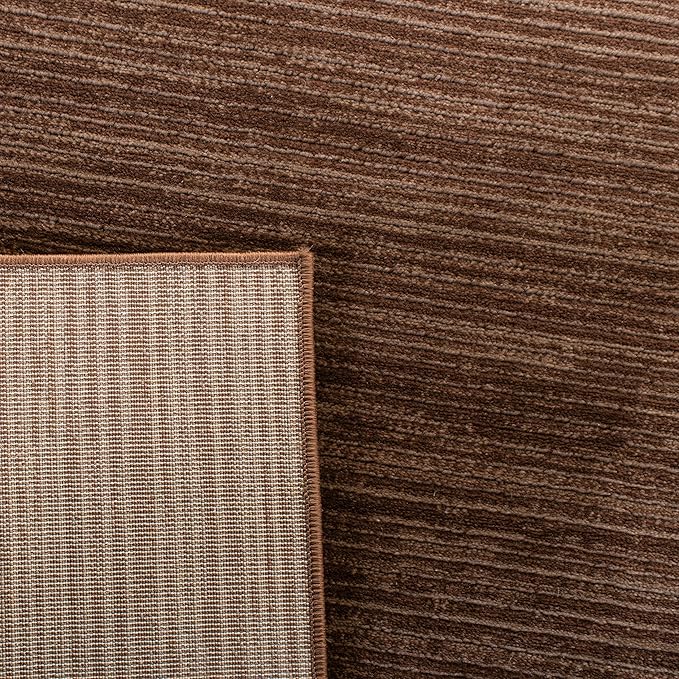 SAFAVIEH Vision Collection Runner Rug - 2'2" x 14', Brown, Modern Ombre Design, Non-Shedding & Easy to Clean, Ideal for Foyer, Hallway, Bedroom (VSN606E)