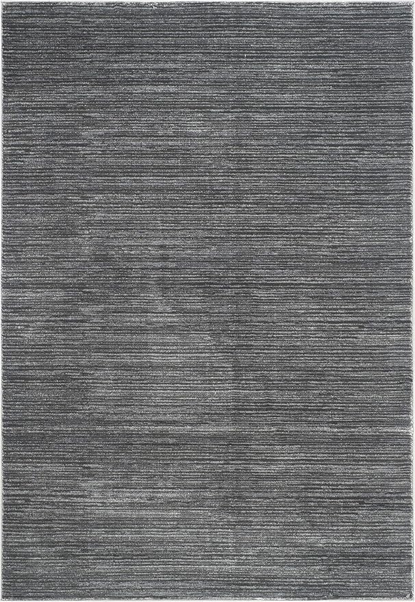 SAFAVIEH Area Rug 4x6 - Vision Collection - Grey, Modern Ombre Design, Non-Shedding & Easy to Clean, Ideal for Living Room, Bedroom, Dining Space (VSN606D)