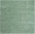 SAFAVIEH Vision Collection Accent Rug - 3' Square, Light Green, Modern Ombre Design, Non-Shedding & Easy to Clean, Ideal for Foyer, Entryway, Bedroom, Accent Space (VSN606X)