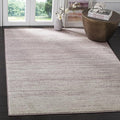 SAFAVIEH Adirondack Collection Area Rug - 4' Square, Cream & Purple, Modern Ombre Design, Non Shedding & Easy to Clean, Ideal for Living Room, Bedroom, Office, Dining Space (ADR113L)