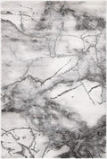 SAFAVIEH Craft Collection Accent Rug - 2'3" x 4', Grey & Silver, Modern Abstract Design, Non-Shedding & Easy Care, Ideal for High Traffic Areas in Entryway, Living Room, Bedroom (CFT877G)