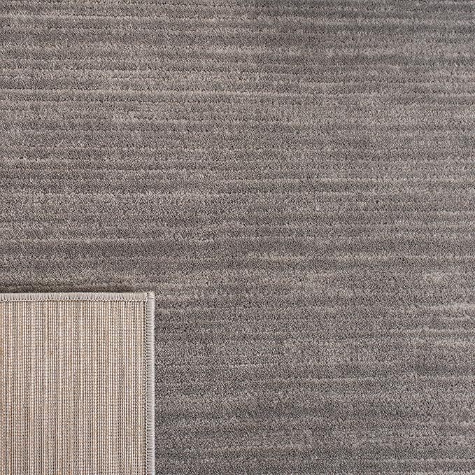SAFAVIEH Vision Collection Runner Rug - 2'2" x 16', Silver, Modern Ombre Design, Non-Shedding & Easy to Clean, Ideal for Foyer, Hallway, Bedroom (VSN606G)