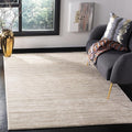 SAFAVIEH Vision Collection Area Rug - 9' Square, Cream, Modern Ombre Design, Non-Shedding & Easy to Clean, Ideal for Living Room, Bedroom, Dining Space (VSN606F)