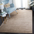 SAFAVIEH Vision Collection Area Rug - 5' Square, Light Brown, Modern Ombre Design, Non-Shedding & Easy to Clean, Ideal for Living Room, Bedroom, Dining Space (VSN606C)