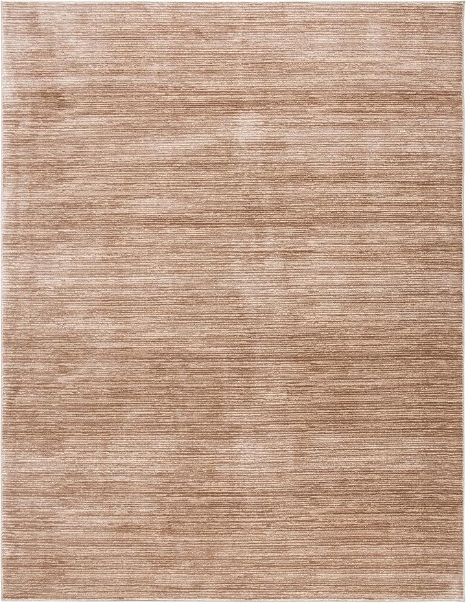 SAFAVIEH Area Rug 12x18 - Vision Collection - Large - Light Brown, Modern Ombre Design, Non-Shedding & Easy to Clean, Ideal for Living Room, Bedroom, Dining Space (VSN606C)