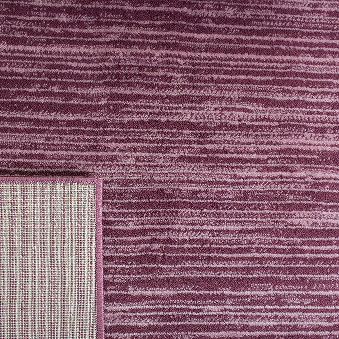 SAFAVIEH Vision Collection Runner Rug - 2'2" x 10', Grape Purple, Modern Ombre Design, Non-Shedding & Easy to Clean, Ideal for Foyer, Hallway, Bedroom (VSN606A)