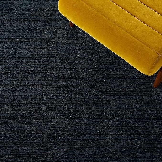 SAFAVIEH Area Rug 6x9 - Vision Collection - Black, Modern Ombre Design, Non-Shedding & Easy to Clean, Ideal for Living Room, Bedroom, Dining Space (VSN606Z)