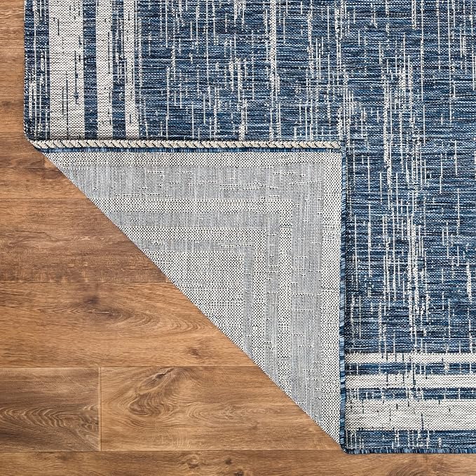 Keen Home Design Terrace Outdoor Runner Rug - 2x8 Washable Indoor/Outdoor Rug for Patio, Kitchen, Balcony, Beach, Garden, Deck and Porch, Size: 2'2"x7'7"