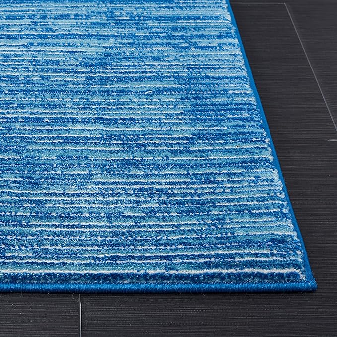 SAFAVIEH Area Rug 10x14 - Vision Collection - Large - Blue, Modern Ombre Design, Non-Shedding & Easy to Clean, Ideal for Living Room, Bedroom, Dining Space (VSN606M)