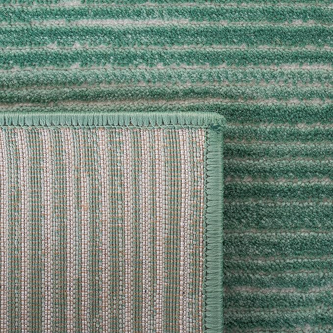 SAFAVIEH Area Rug 9x12 - Vision Collection - Large - Light Green, Modern Ombre Design, Non-Shedding & Easy to Clean, Ideal for Living Room, Bedroom, Dining Space (VSN606X)