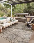 Loloi Dawn Collection Indoor/Outdoor DAW-05 Taupe 2'-3" x 10'-0" Runner Rug